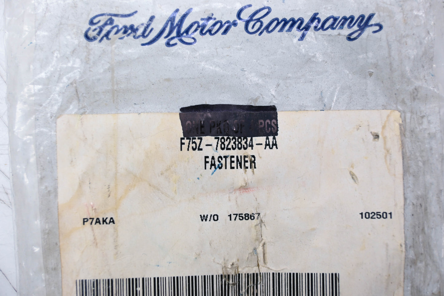 New OEM Ford F75Z-7823834-AA Fastener Kit NOS