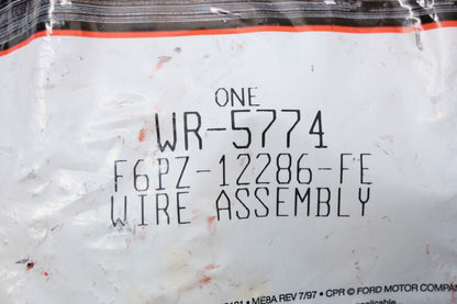 New OEM Motorcraft WR-5774, F6PZ-12286-FE Wire Assembly NOS