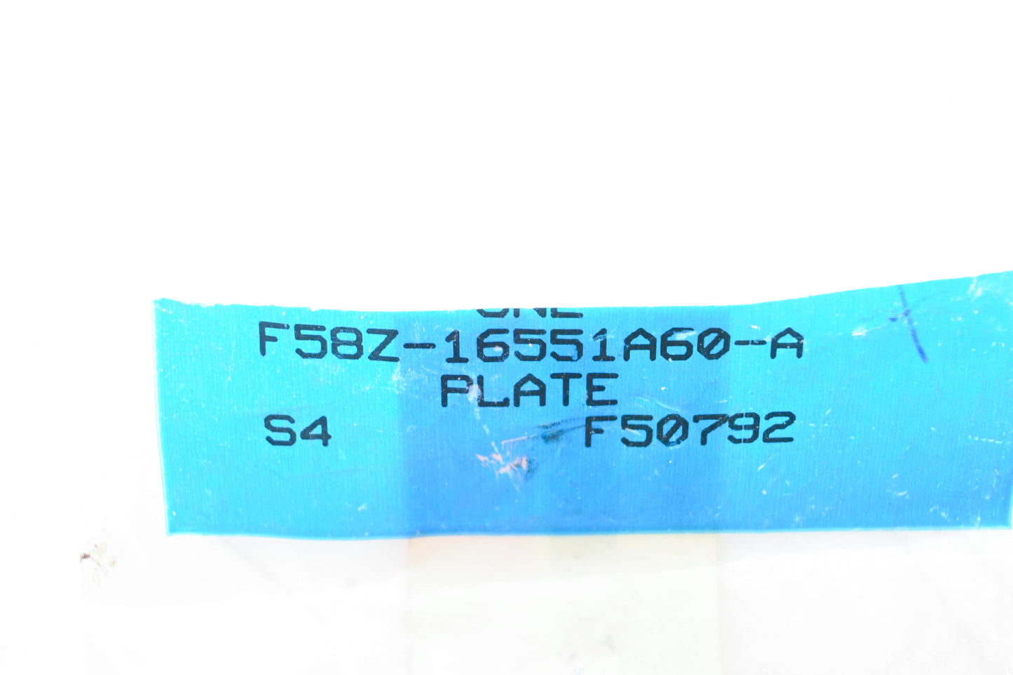 New OEM Ford F58Z-16551A60-A Roof Rack Luggage Carrier Plate NOS