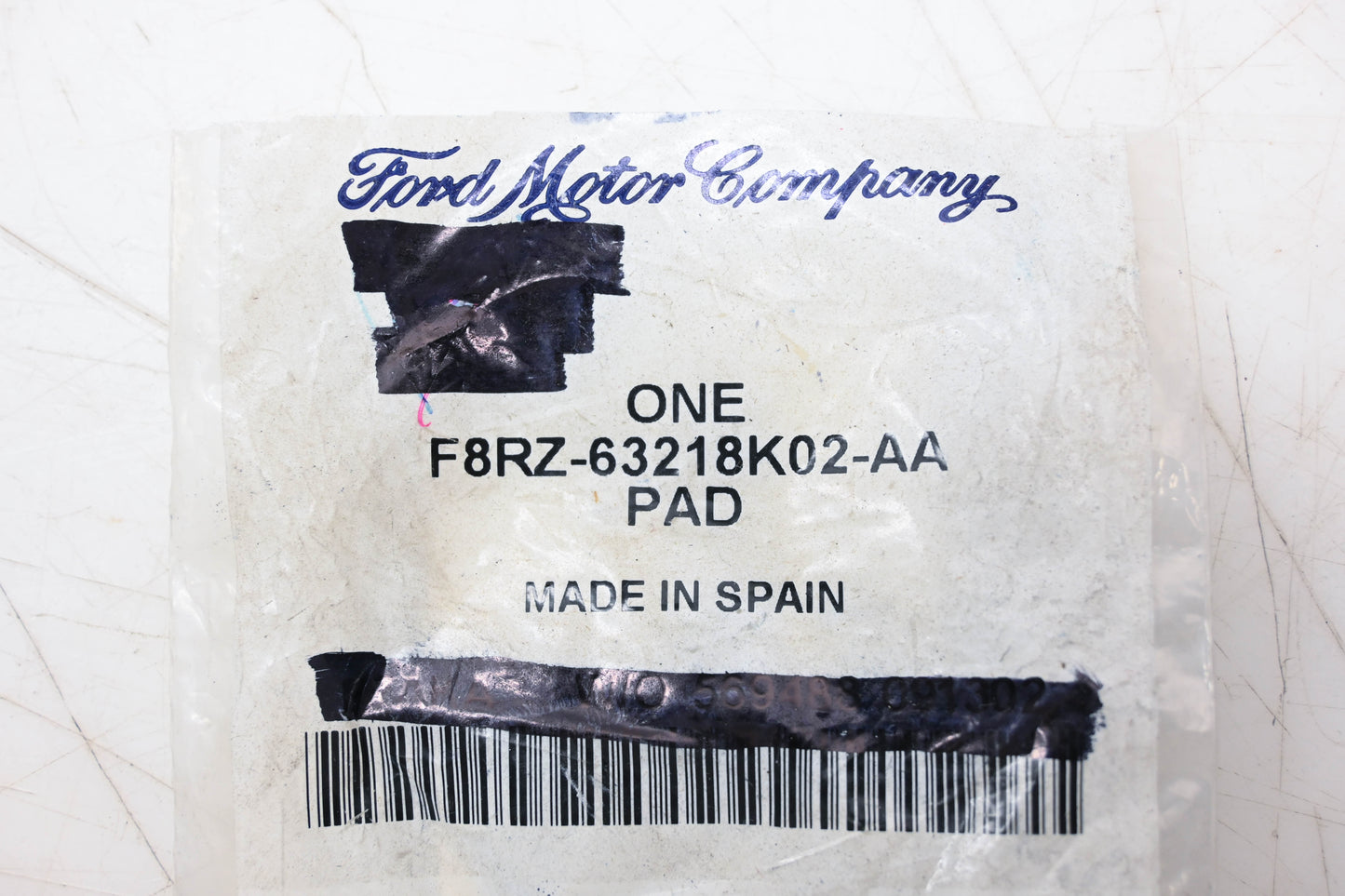 New OEM Ford F8RZ-63218K02-AA Door Stop/ Striker Plate Pad NOS