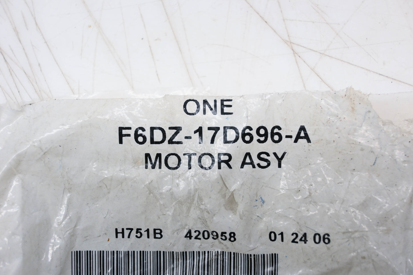 New OEM Ford F6DZ-17D696-A Left Side View Mirror Motor Assembly NOS