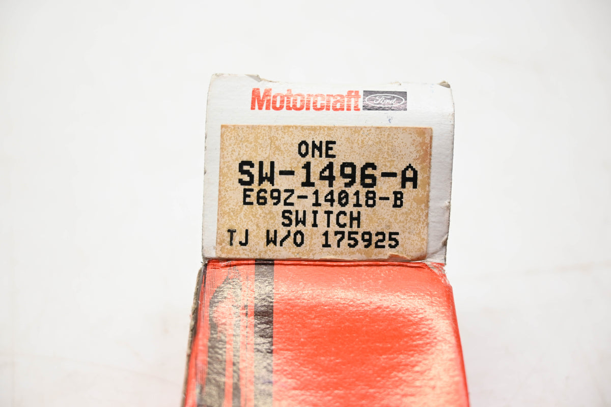 New OEM Motorcraft SW-1496-A, E69Z-14018-B Switch NOS