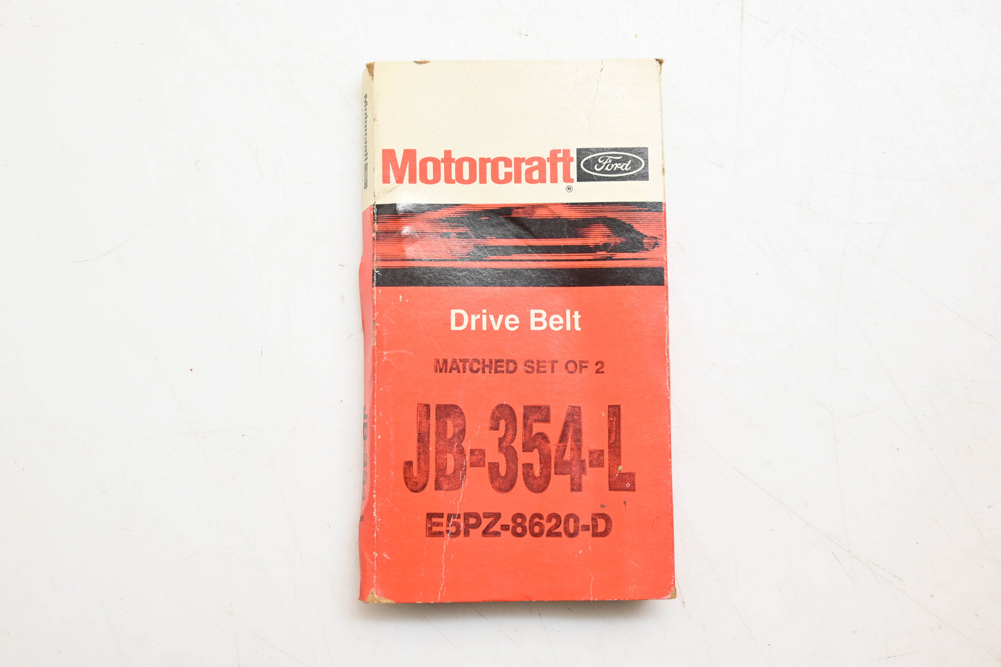 New OEM Motorcraft JB-354-L, E5PZ-8620-D Belt NOS