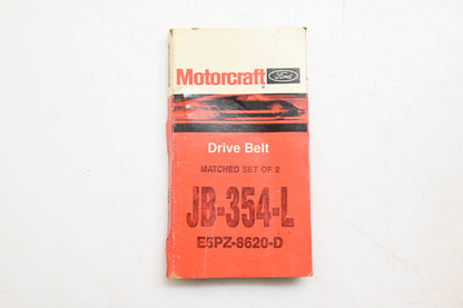 New OEM Motorcraft JB-354-L, E5PZ-8620-D Belt NOS