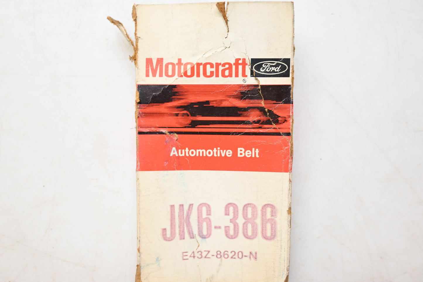 New OEM Motorcraft JK6-386, E43Z-8620-N Belt NOS