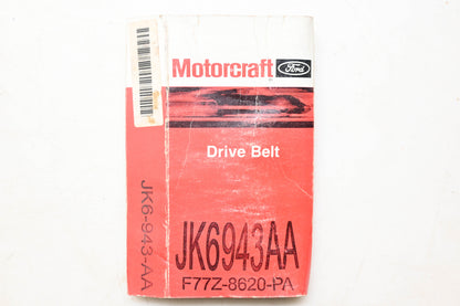 New OEM Motorcraft JK6-943AA, F67Z-8620-KC Belt NOS