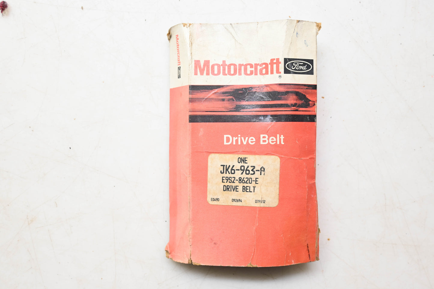 New OEM Motorcraft JK6-963-A, E9SZ-8620-E Belt NOS