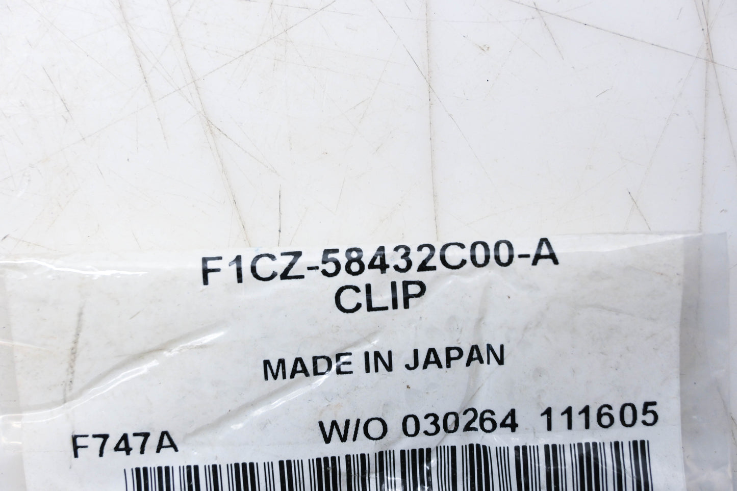 New OEM Ford F1CZ-58432C00-A Clip NOS