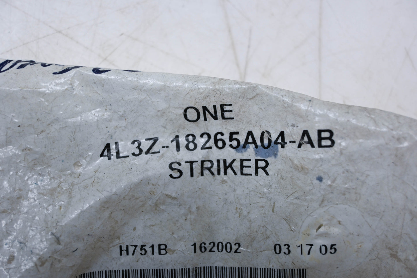 New OEM Ford 4L3Z-18265A04-AB Upper Striker Plate NOS