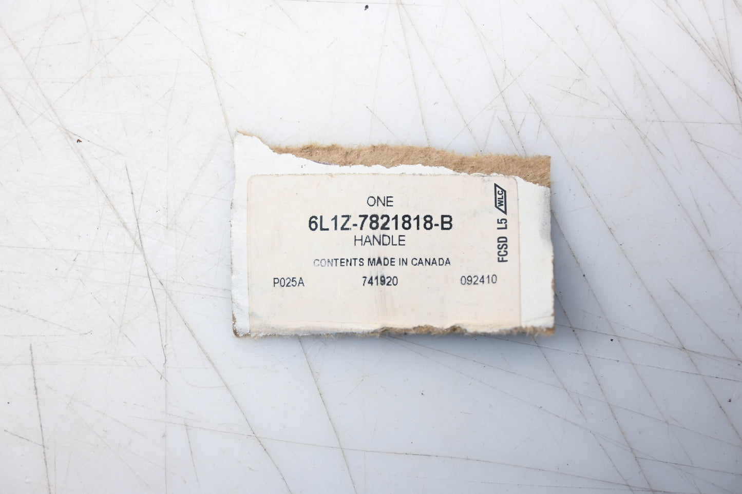 New OEM Ford 6L1Z-7821818-B Chrome Interior Door Handle Kit NOS