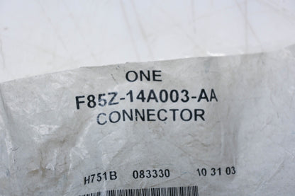 New OEM Ford F85Z-14A003-AA Connector NOS
