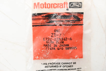 New OEM Motorcraft ZD-7, E73Z-12A342-A Diesel Glow Plug NOS