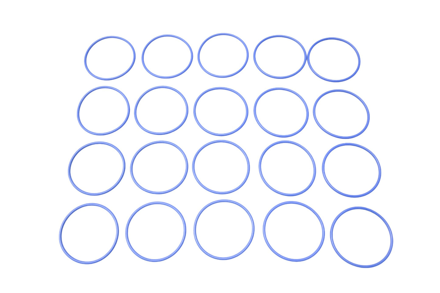 New OEM Ford 4C4Z-4N046-AA, 1205G761 Blue O-Rings Qty 20 NOS