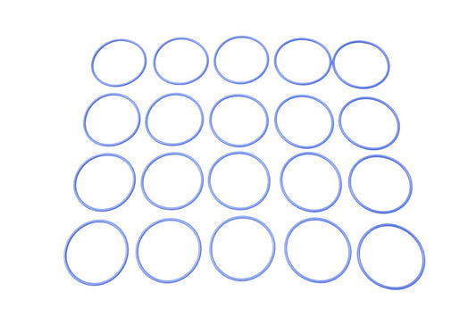 New OEM Ford 4C4Z-4N046-AA, 1205G761 Blue O-Rings Qty 20 NOS