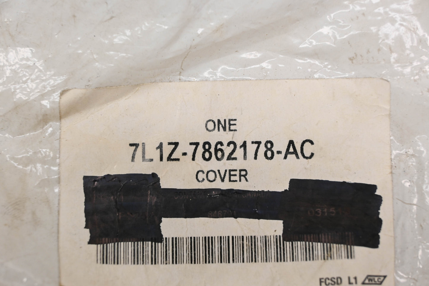 New OEM Ford 7L1Z-7862178-AC Seat Back Latch Cover NOS