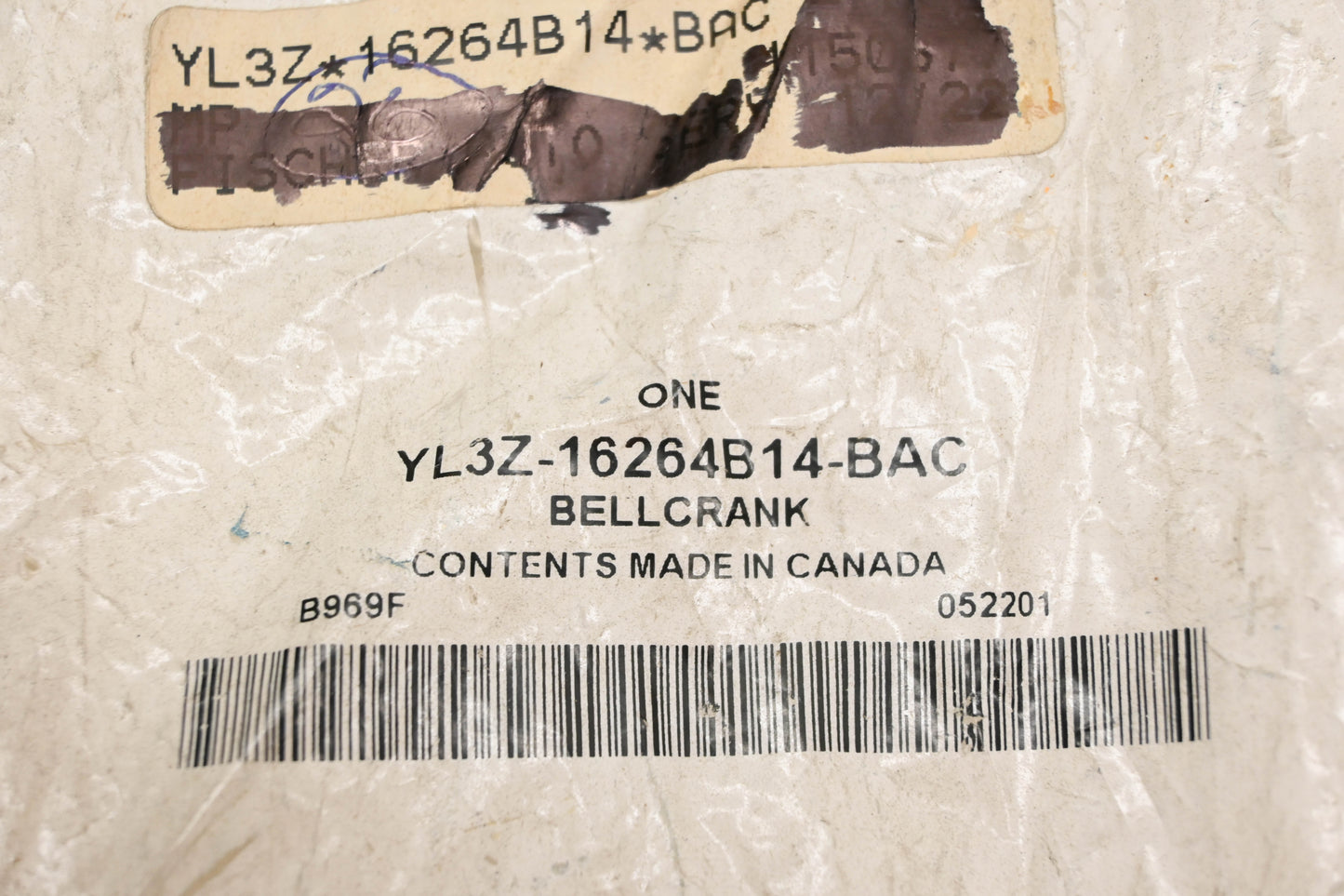 New OEM Ford YL3Z-16264B14-BAC Bellcrank Assembly NOS