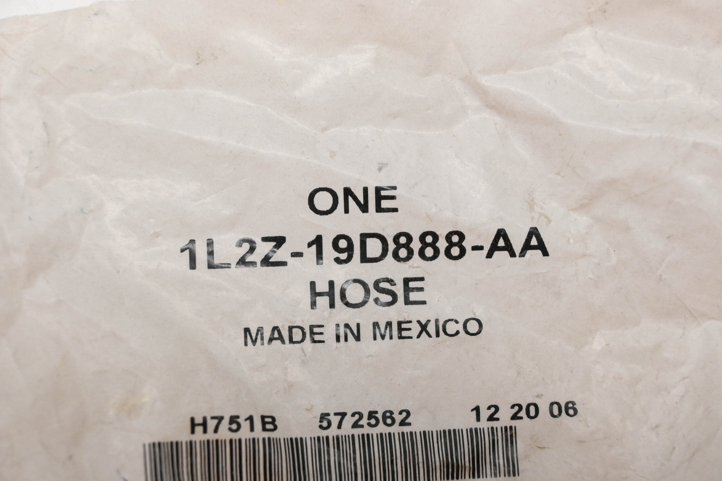 New OEM Ford 1L2Z-19D888-AA Hose Assembly NOS