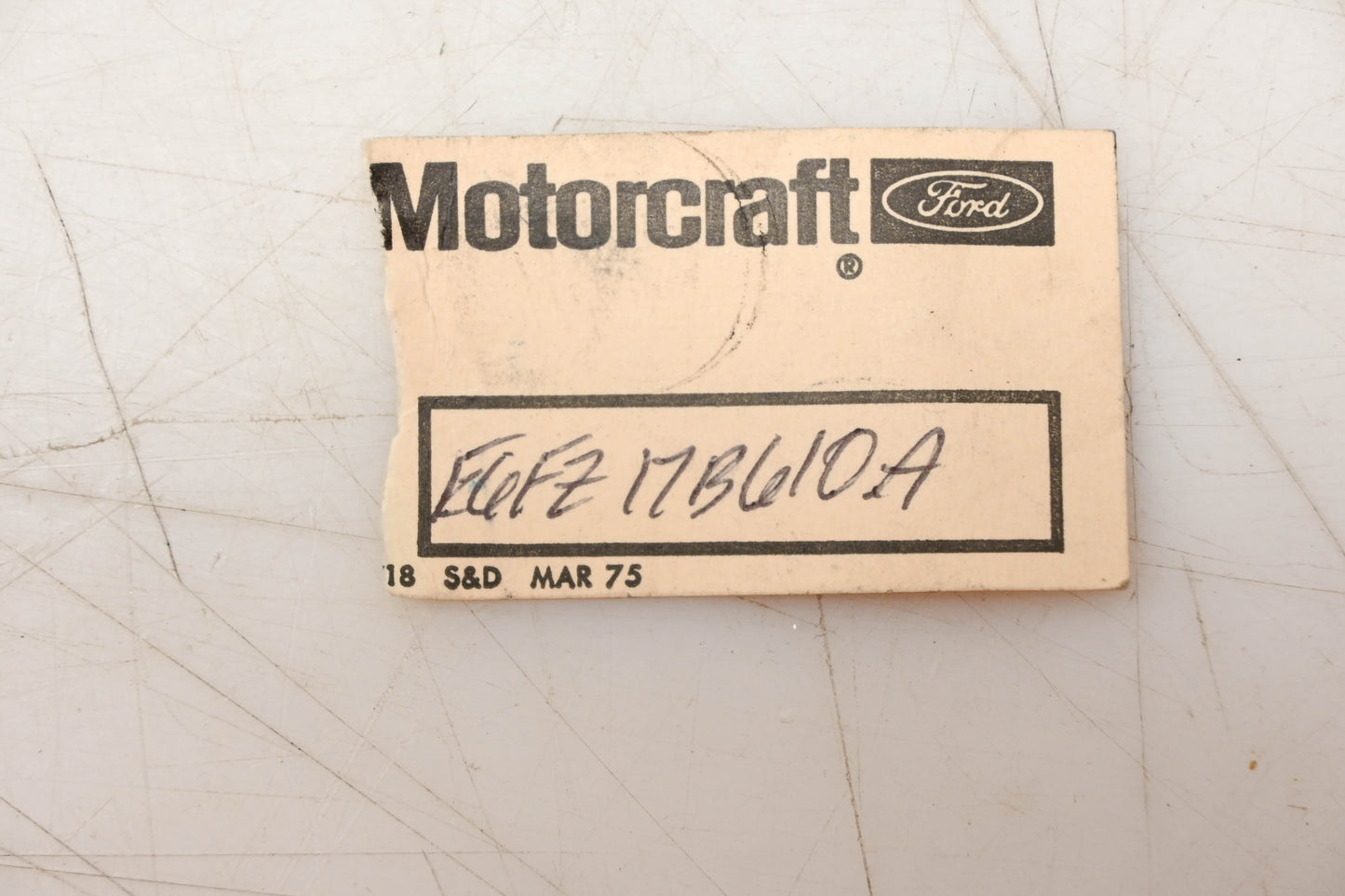 New OEM Ford E6FZ-17B610-A Windshield Washer Pump Seal NOS