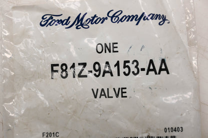 New OEM Ford F81Z-9A153-AA Fuel Bowl Drain Valve Assembly Kit NOS