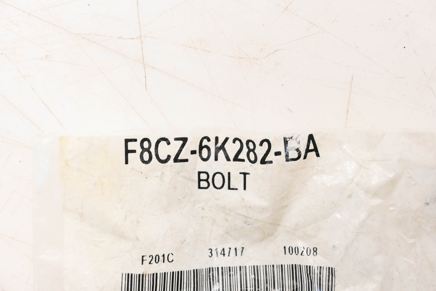 New OEM Ford F8CZ-6K282-BA Bolt NOS