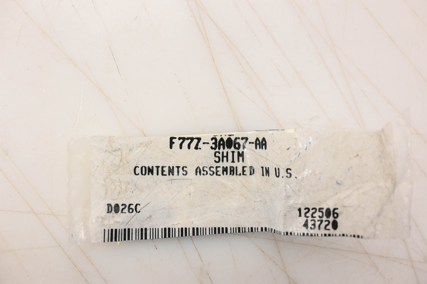 New OEM Ford F77Z-3A067-AA Shim NOS