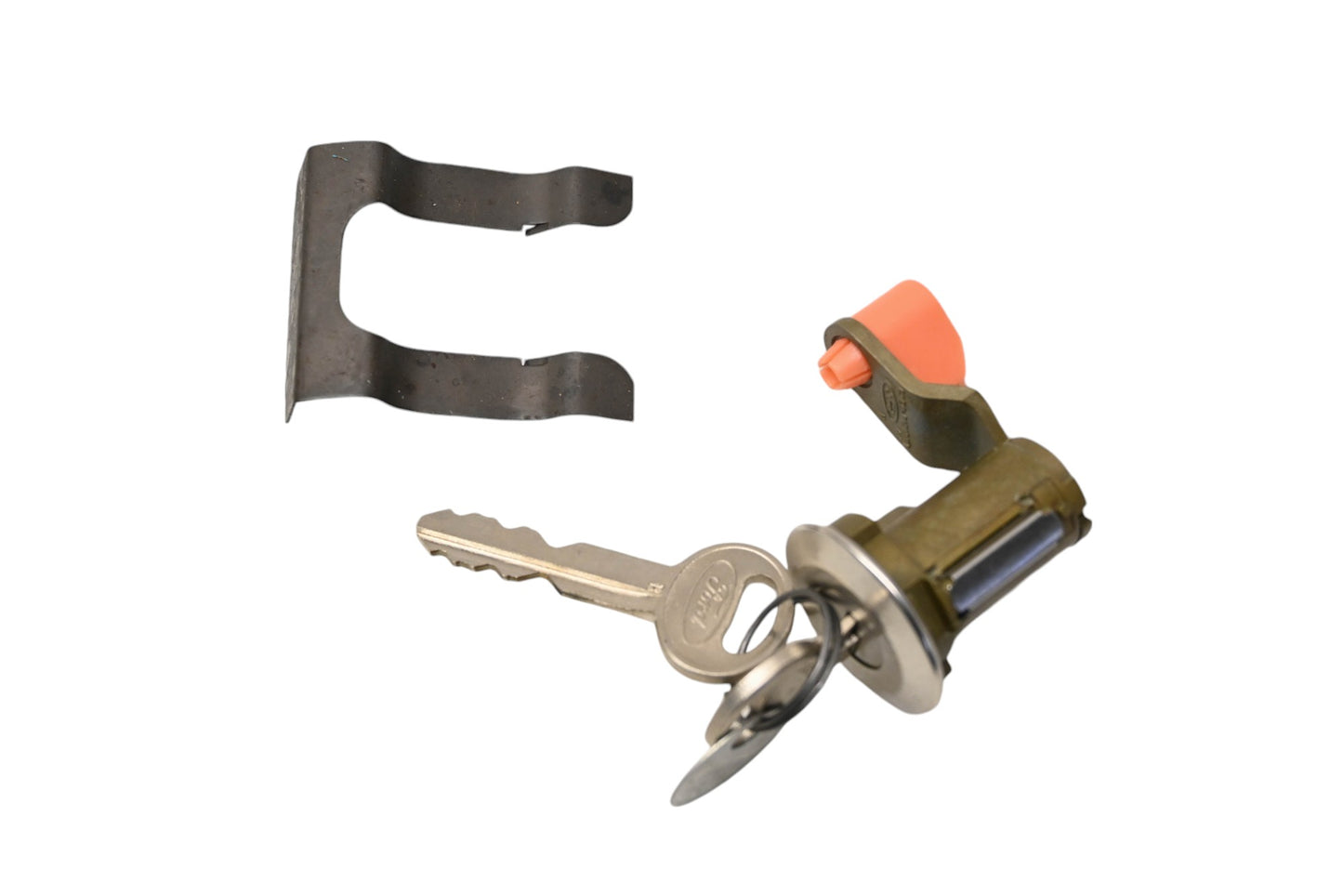 New OEM Ford E1FZ-6121985-A Front Door Lock Cylinder & Key Assembly NOS