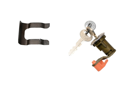 New OEM Ford E1FZ-6121985-A Front Door Lock Cylinder & Key Assembly NOS