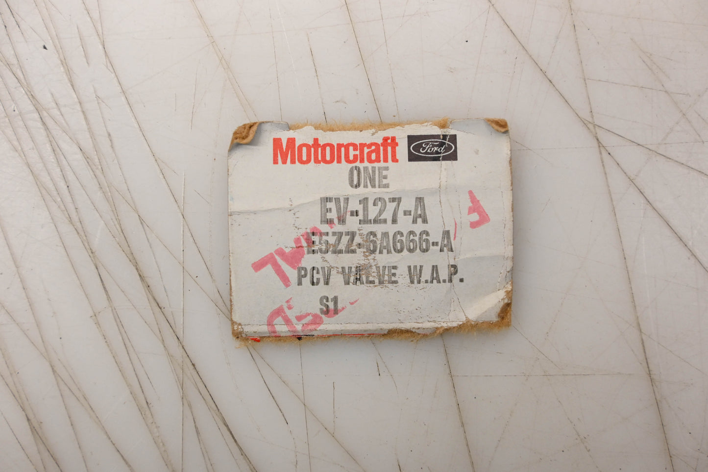 New OEM Motorcraft EV-127-A, E5ZZ-6A666-A PCV Valve Kit NOS