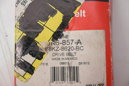 New OEM Motorcraft JK6-857-A, F8KZ-8620-BC Serpentine Belt NOS