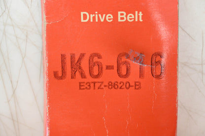 New OEM Motorcraft JK6-616, E3TZ-8620-B Serpentine Belt NOS