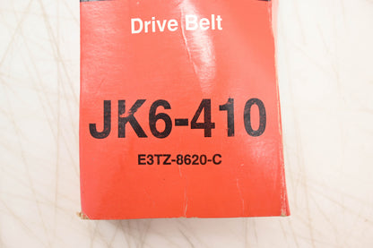 New OEM Motorcraft JK6-410, E3TZ-8620-C Serpentine Belt NOS