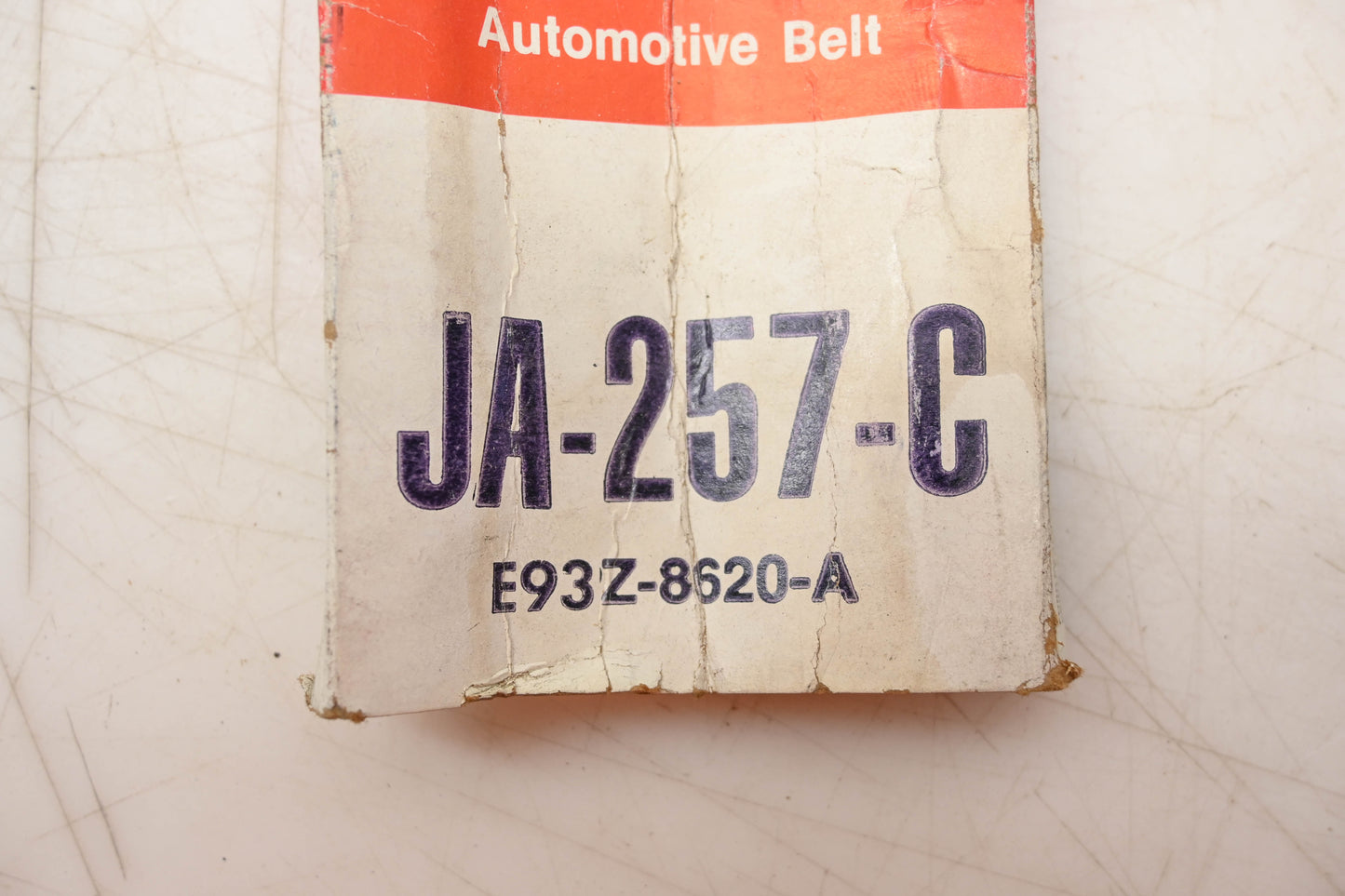 New OEM Motorcraft JA-257-C, E93Z-8620-A Serpentine Drive Belt NOS