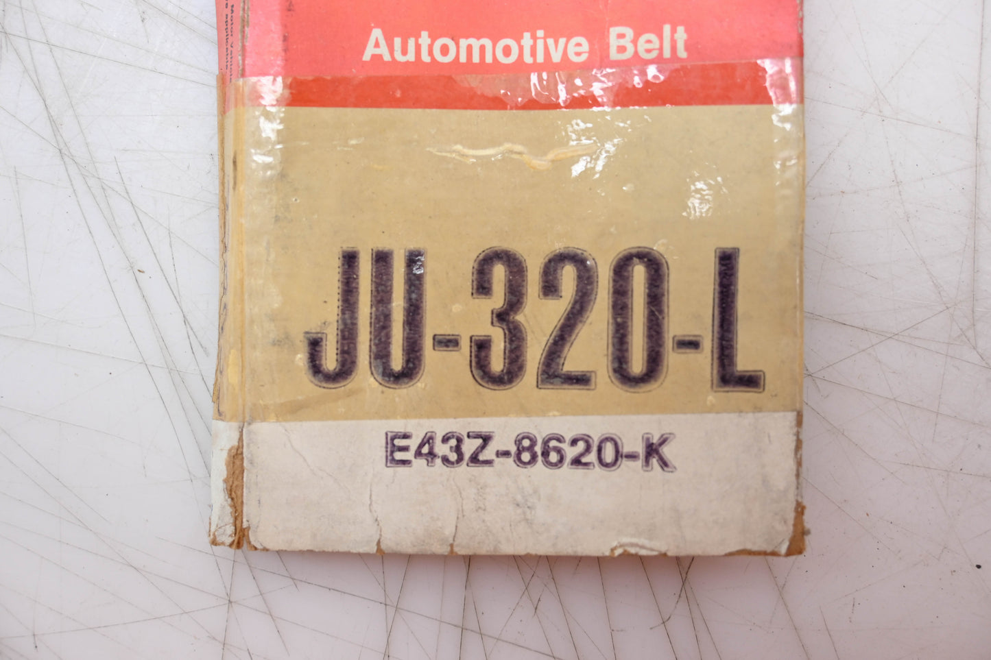 New OEM Motorcraft JU-320-L, E43Z-8620-K Accessory Drive Belt NOS