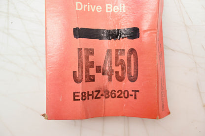 New OEM Motorcraft JE-450, E8HZ-8620-T Accessory Drive Belt NOS