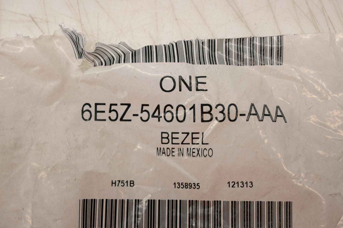New OEM Ford 6E5Z-54601B30-AAA Bezel NOS