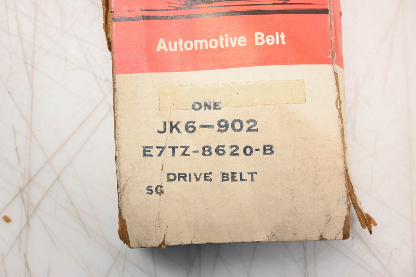 New OEM Motorcraft JK6-902, E7TZ-8620-B Serpentine Belt NOS