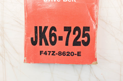 New OEM Motorcraft JK6-725, F47Z-8620-E Serpentine Belt NOS