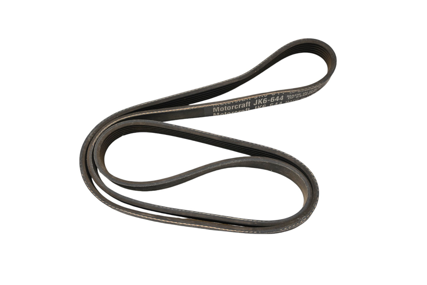 New OEM Motorcraft JK6-644, E5TZ-8620-L Serpentine Belt NOS