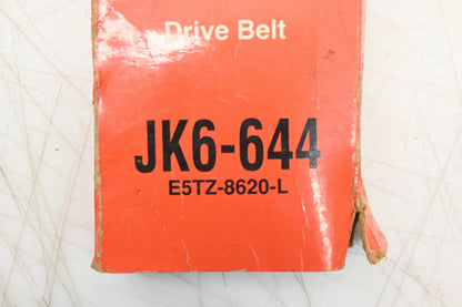 New OEM Motorcraft JK6-644, E5TZ-8620-L Serpentine Belt NOS
