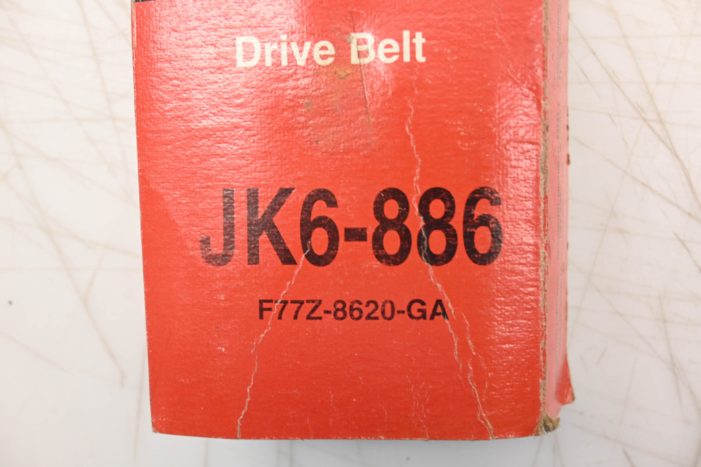 New OEM Motorcraft JK6-886, F77Z-8620-GA Serpentine Belt NOS