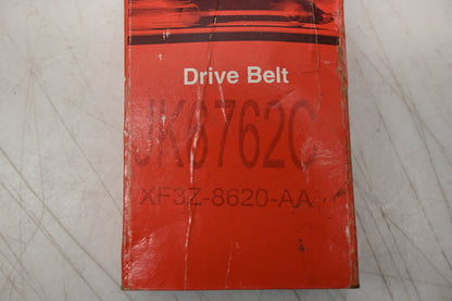 New OEM Motorcraft JK6762C, XF3Z-8620-AA Serpentine Belt NOS