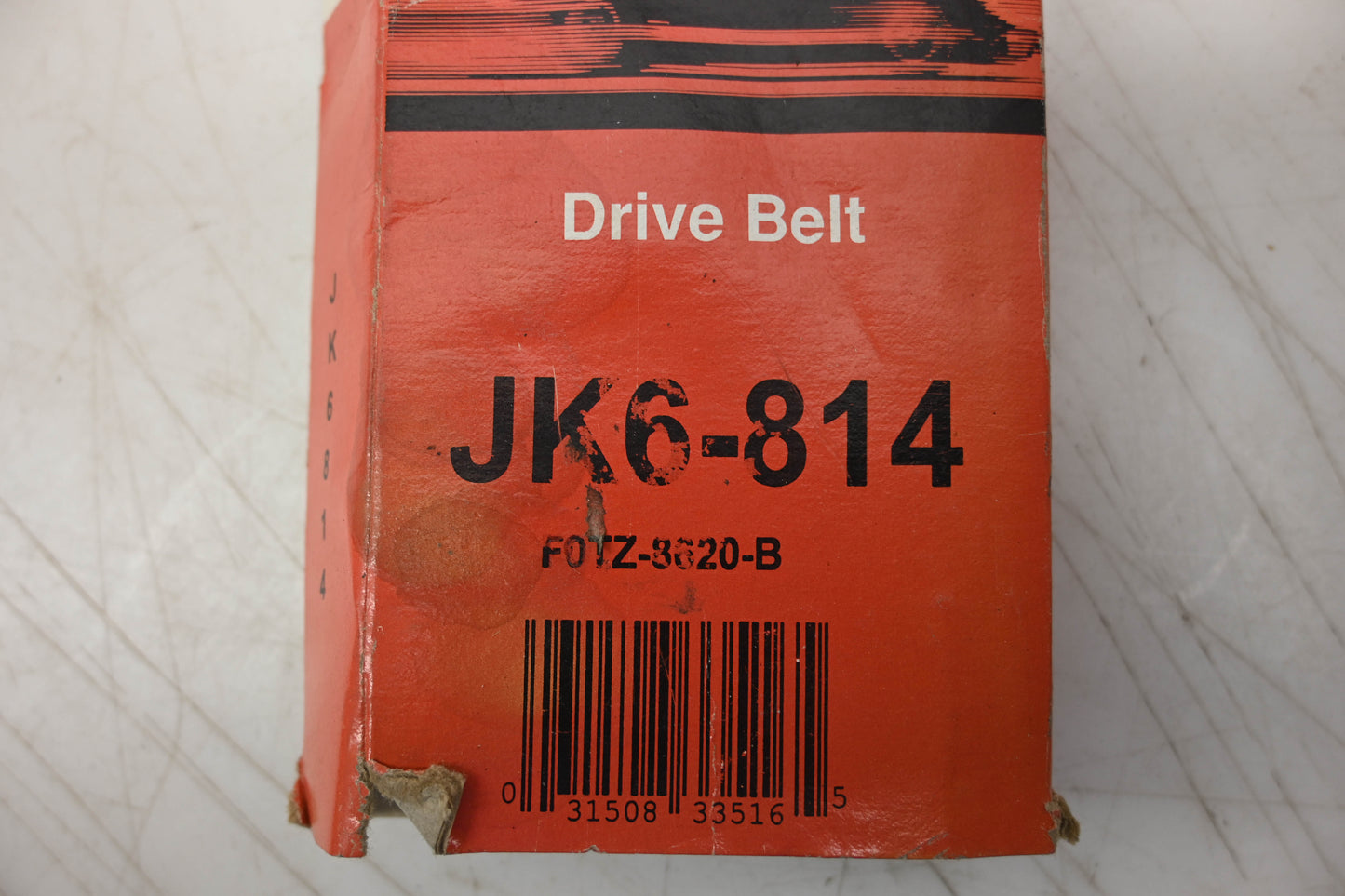 New OEM Motorcraft JK6-814, F0TZ-8620-B Serpentine Belt NOS