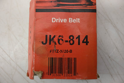 New OEM Motorcraft JK6-814, F0TZ-8620-B Serpentine Belt NOS