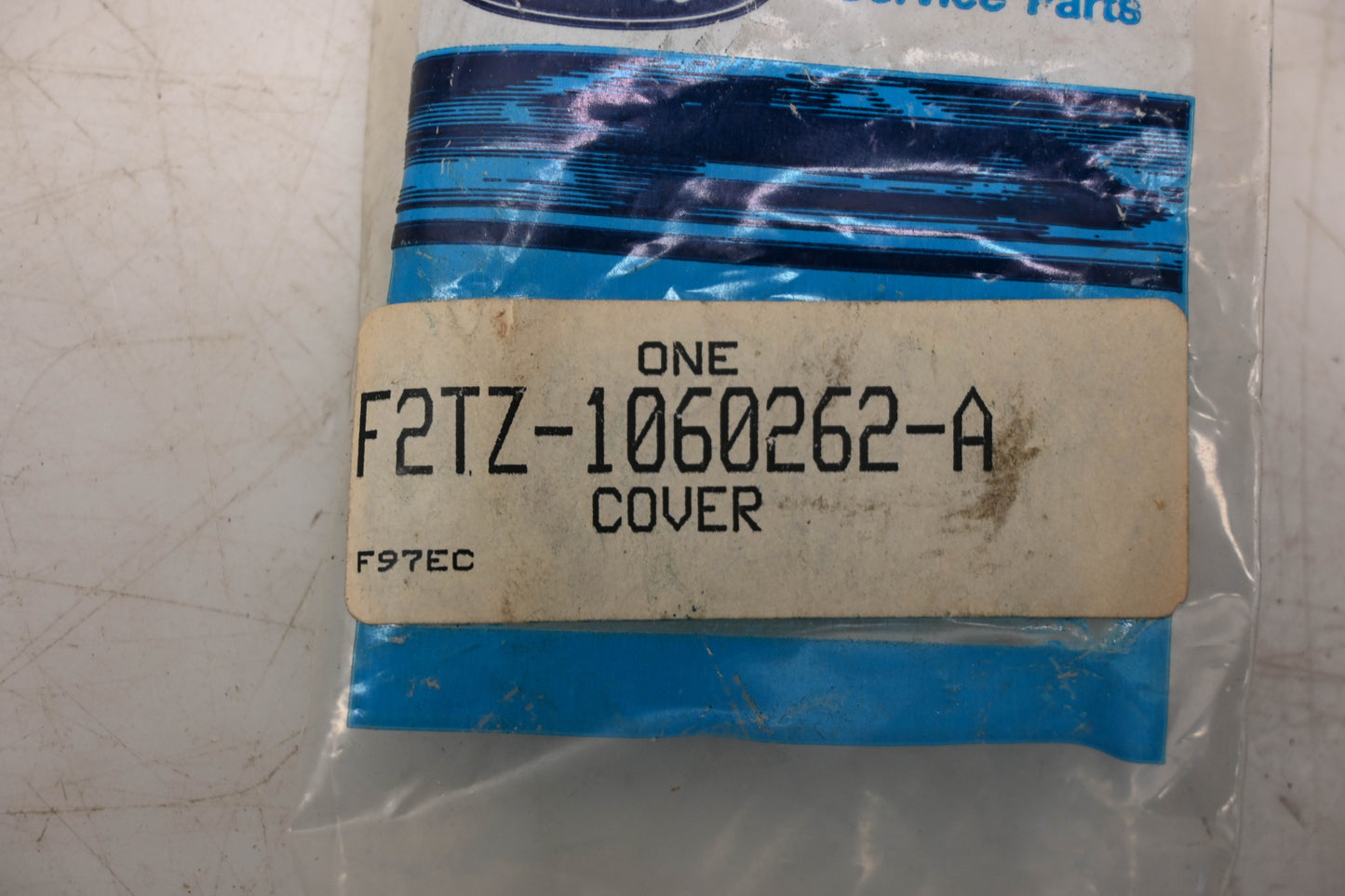 New OEM Ford F2TZ-1060262-A Seat Belt Mount Cover NOS