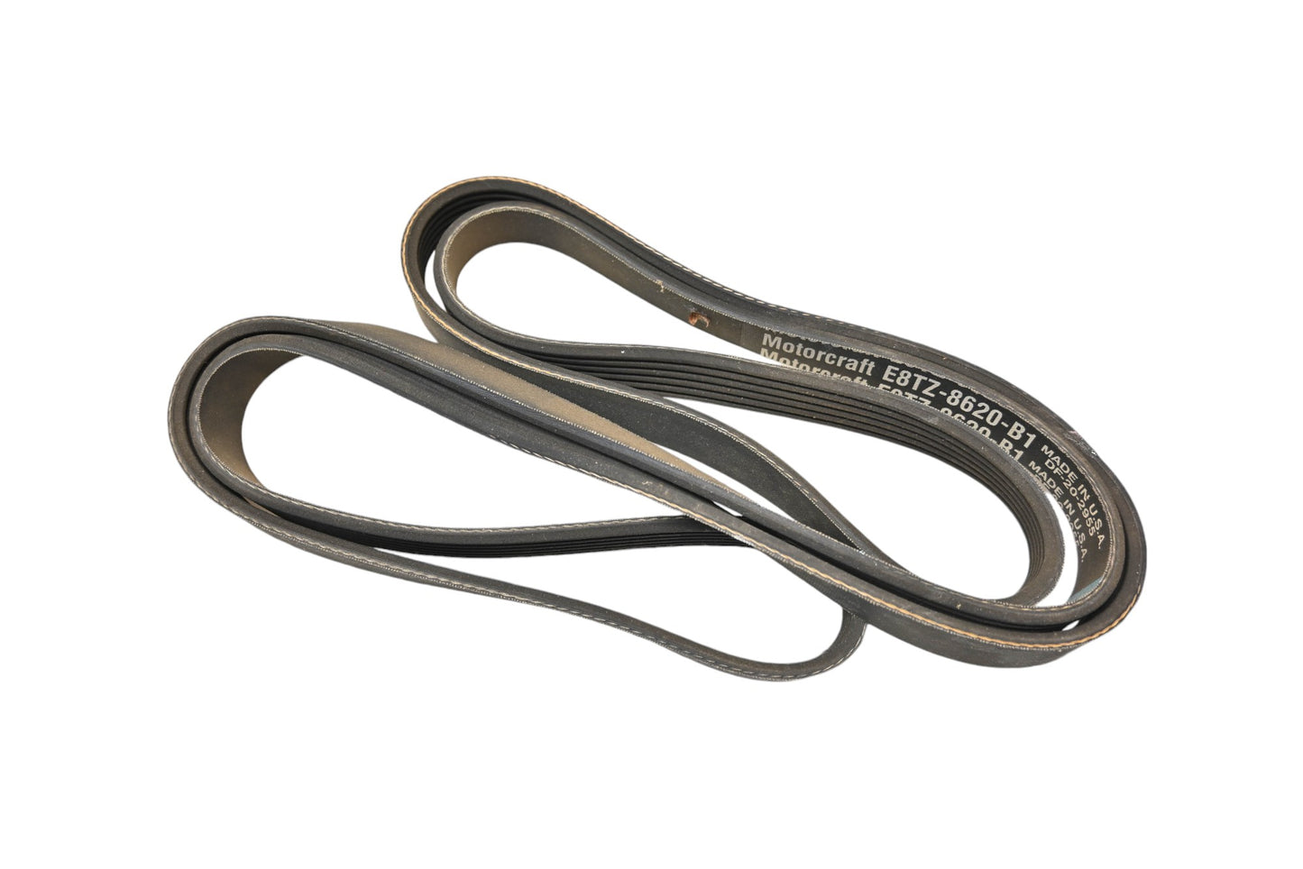New OEM Motorcraft JK6-924, E8TZ-8620-B Serpentine Belt NOS