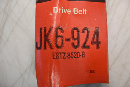 New OEM Motorcraft JK6-924, E8TZ-8620-B Serpentine Belt NOS
