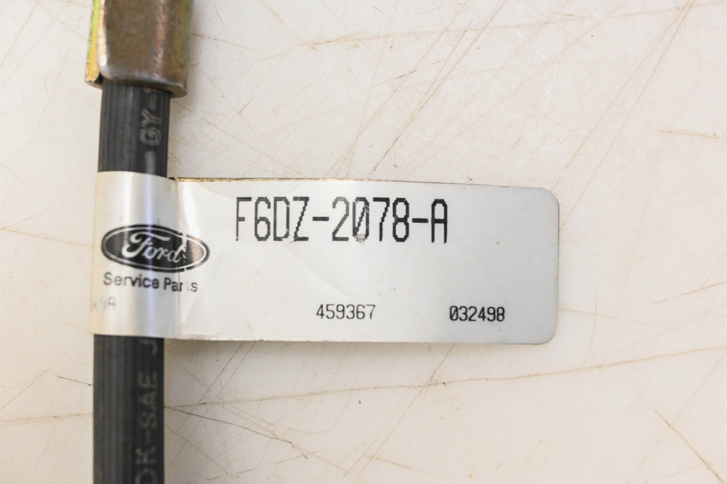 New OEM Ford F6DZ-2078-A Hydraulic Brake Hose Assembly NOS