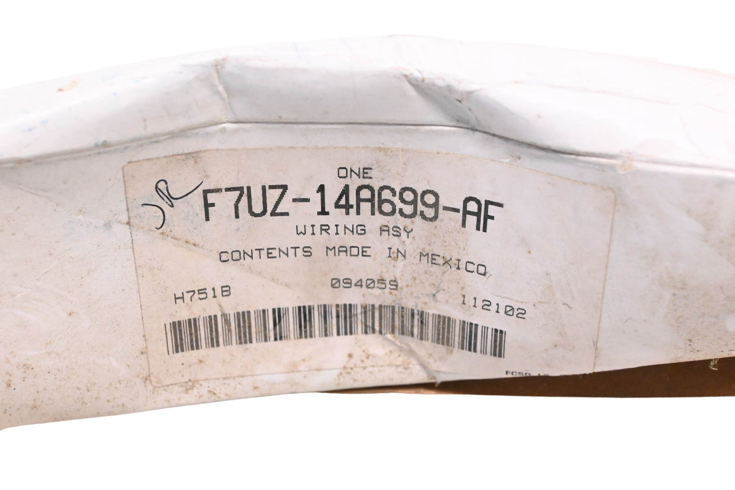 New OEM Ford F7UZ-14A699-AF Seat Wiring Assembly NOS