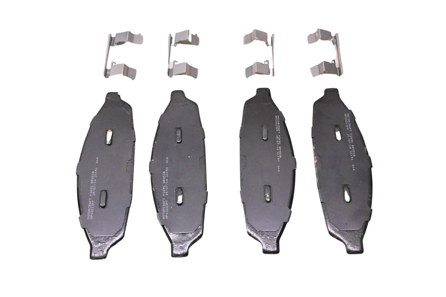 New OEM Motorcraft BR-953-B, 4U2Z-2V001-AB Front Ceramic Disc Brake Kit NOS
