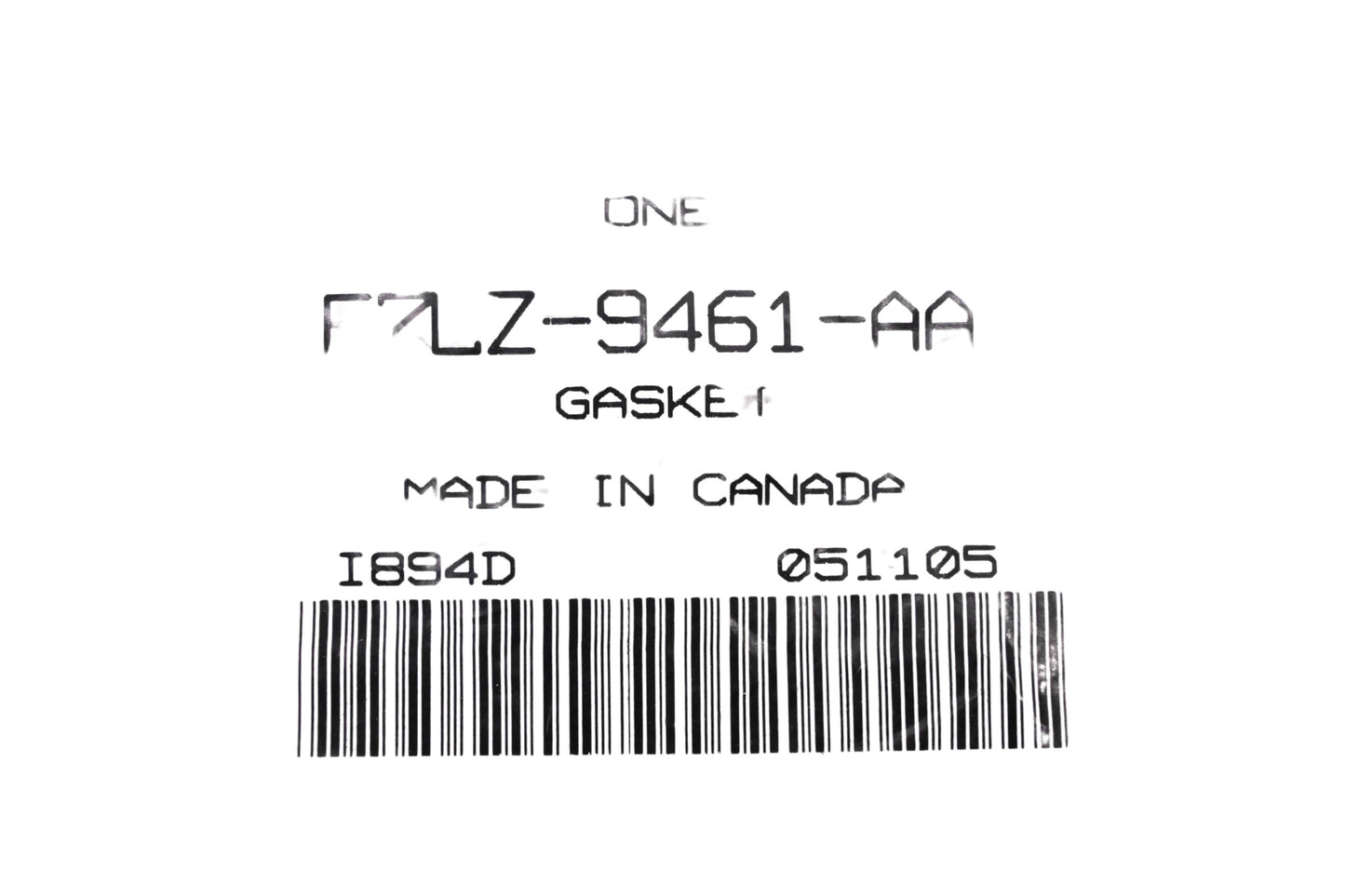New OEM Ford F7LZ-9461-AA Intake Manifold Gasket NOS